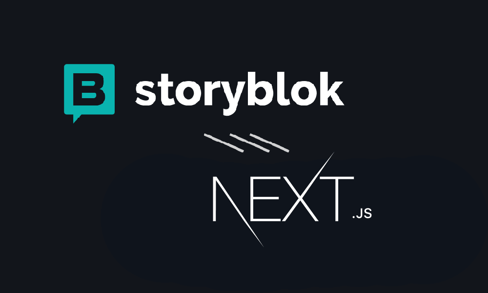 Illustration of Storyblok being connected to Next.js